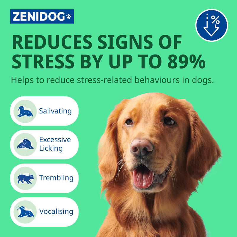 Virbac Gel Dog Pheromone Diffuser - Calming Anxiety Relief for Dogs - Lasts Up to 2 Months - Electric-Free