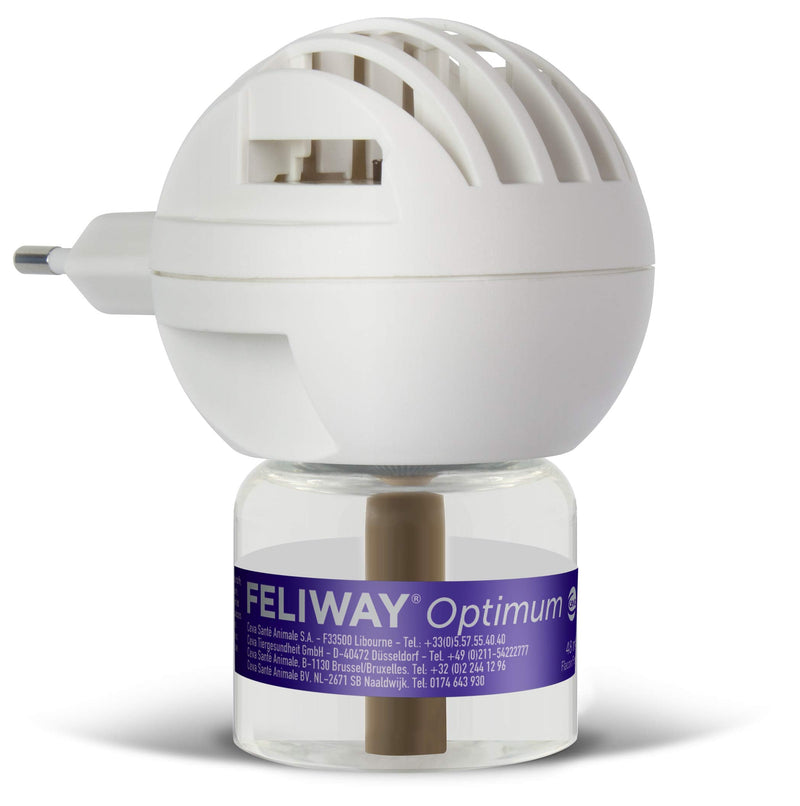FELIWAY® Optimum Starter Set | Anti Stress Cat | Vaporizer for socket & refill cap 48ml - BeesActive Australia