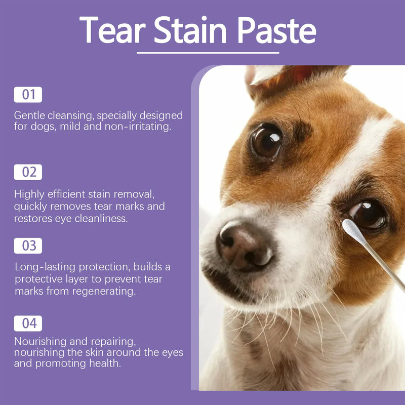 Pet Eye Ointment-for Cats, Dogs Soothes Irritation, Discharge & Tear Stains Moisturizes & Refreshes Dry Eyes 20 g