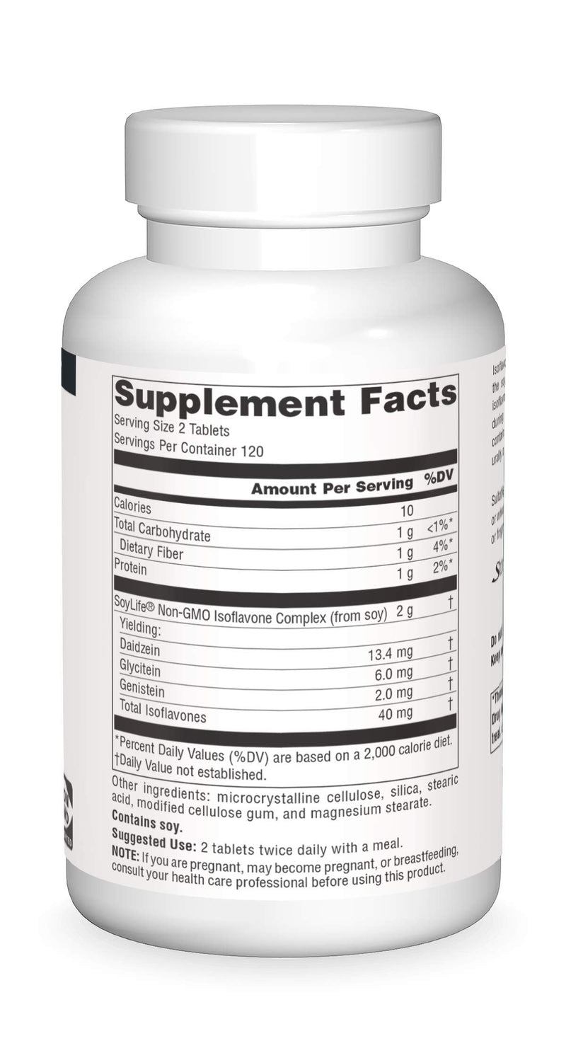 Source Naturals Genistein Soy Complex 1000 mg - 240 Tablets 240 Count (Pack of 1)