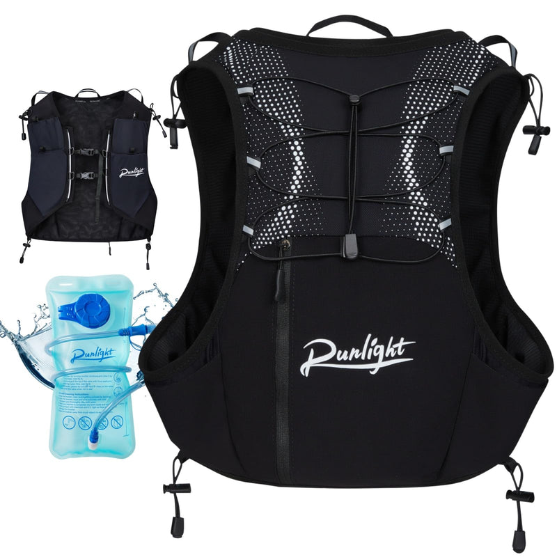 Water Vest for Running Lightweight Hydration Backpack with 1.5L Water Bladder for Women Men Hiking Backpack Vest Pack for Cycling Race Marathon Camping - BeesActive Australia