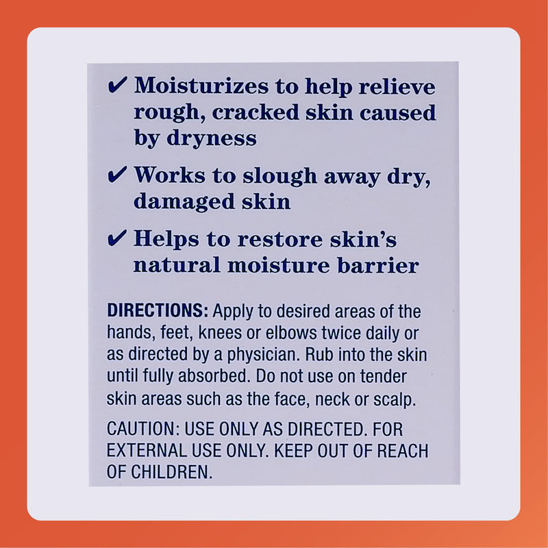 Rugby Urea 20% Intensive Hydrating Cream - Urea Cream for Feet, Hands, Knees, and Elbows - 3 Oz (1 Pack) - BeesActive Australia