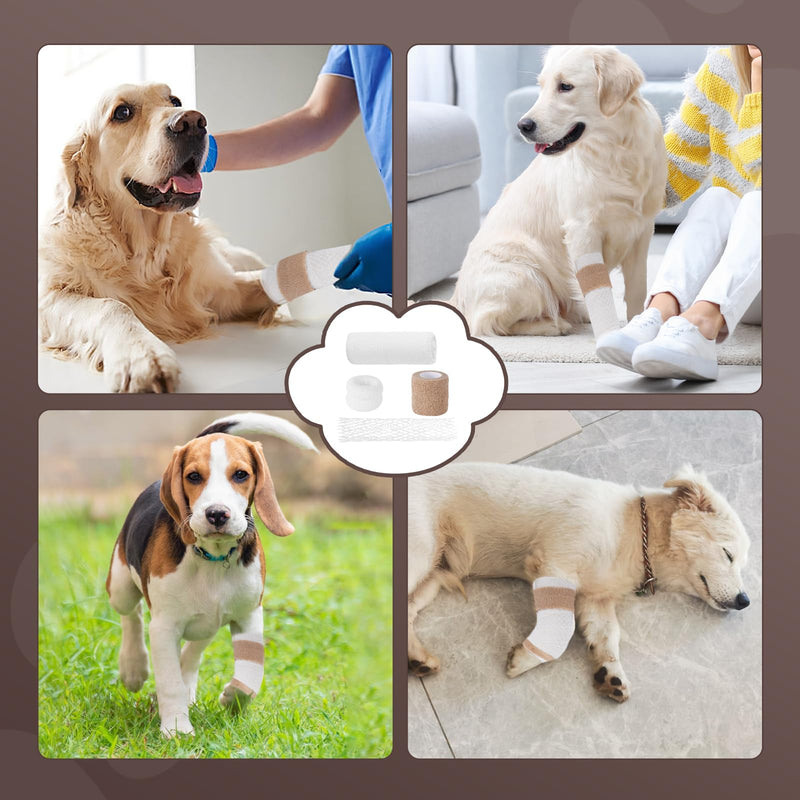 Dog Tail Protector Dog Ends Starter Pack Happy Tail Dressing Vet Wrap for Dog Cat Pet Animals - BeesActive Australia