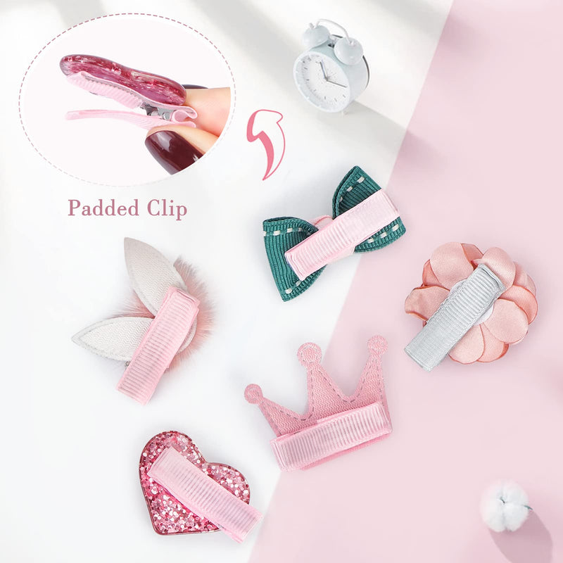 WWW Small Dog Hair Clips 5 Pcs Cat Dog Hair Bows Girls Puppies Hair Barrettes Cute Bow Flower Crown Hairpin Head Flower Hair Pins Cat Puppy Party Birthday Grooming Hair Accessories,Pink Pink - BeesActive Australia