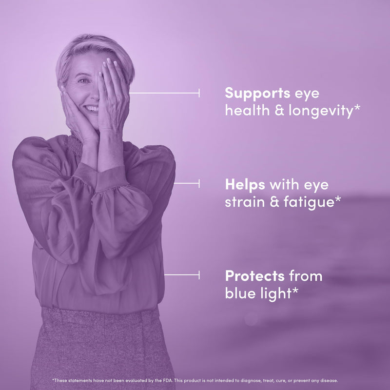 Vital Peak® Provision | Eye Health Supplements with Eyebright, Lutein | Eye Vitamins, Bilberry, Eyebright, Lutein, Zeaxanthin. 30 Days Supply. 60 Capsules