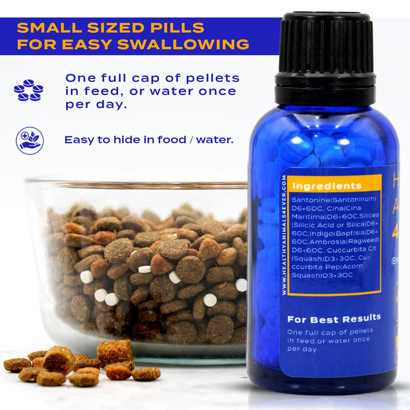 Healthy Animals 4Ever - All-Natural Rabbit E. Cuniculi Infection Treatment | Homeopathic Support for E. Cuniculi - Preventive Health Solution - Rabbit Immunity Boosting Tablets - 300 Count - PawsPlanet Australia