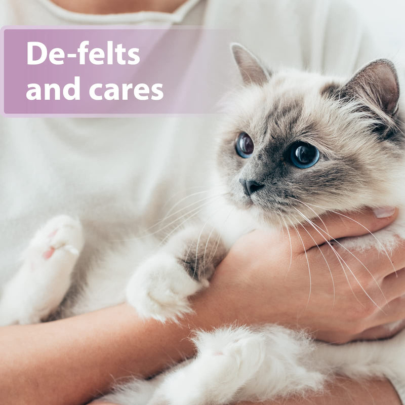 Felisept Fur Care Spray for Cats 250ml - Detangling spray for cats - Mite treatment for cats - Cat dentangler spray & Cat grooming spray - Cat perfume - Mild care for fur - Cat Odor Eliminator Spray Coat Care Spray 250ml