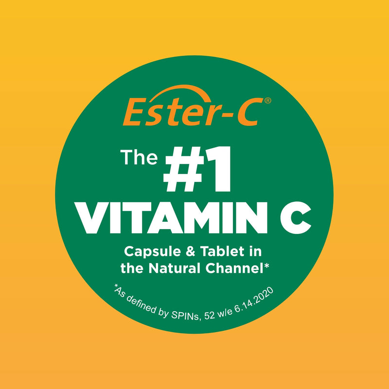 American Health Ester-C with Citrus Bioflavonoids, Tablet, 45 Count 45 Count (Pack of 1)