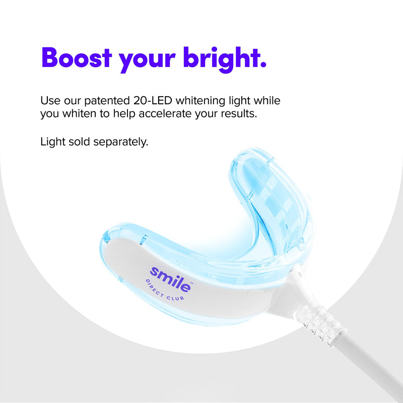 SmileDirectClub Teeth Whitening Kit - 8 1.4ml Gel Pens - Professional Strength Hydrogen Peroxide - Pain Free and Enamel Safe - Up to 9 Shades Whiter in 1 Week 1 Count (Pack of 1) - BeesActive Australia
