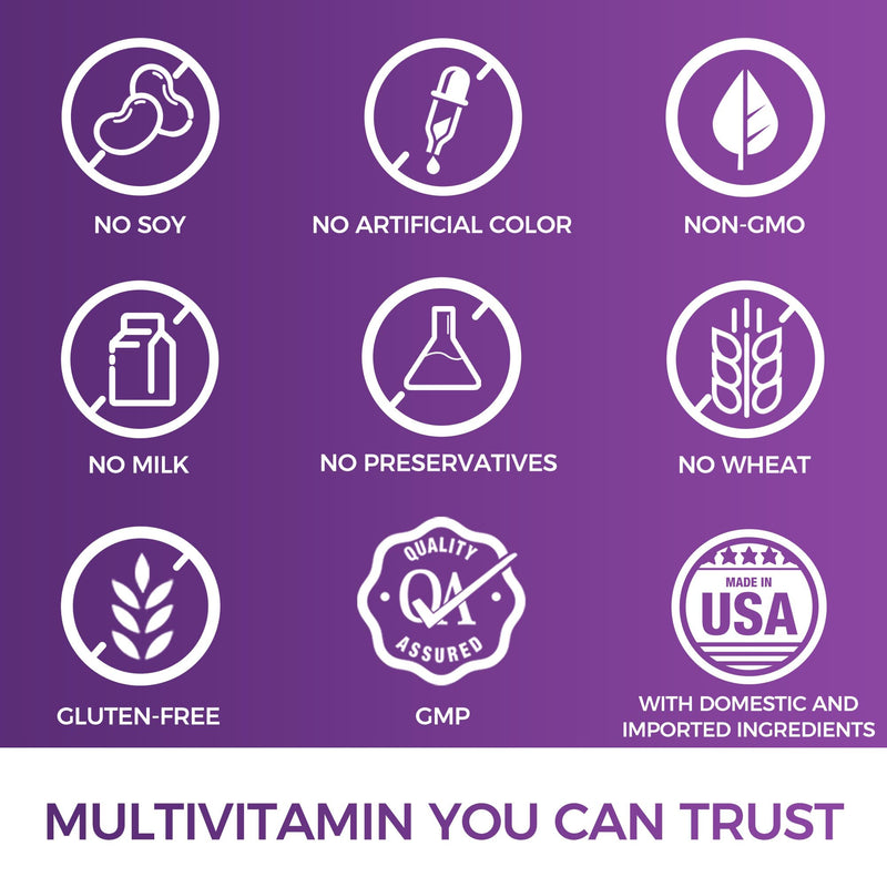 Vitamin World Ultra 360 Multivitamin for Women, Hair, Skin & Nails Support | Women's Multivitamin with Herbs & Collagen, Iron, Vitamin A, B, C, D, E for Energy & Immune Support, 180 Caplets 180 Count (Pack of 1)