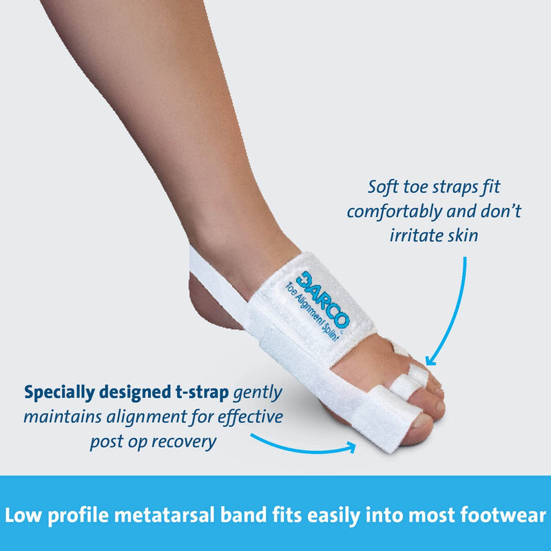 Darco Toe Alignment Splint 1 Count (Pack of 1) - BeesActive Australia