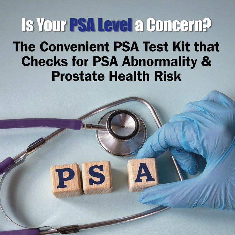 PSA Test kit at Home PSA Health, PSA Test Kit | Home PSA Test in 10 Minutes. Highly Accurate, Easy to Read and Use. Quick Results | Includes All Test Components 1 Count (Pack of 1)