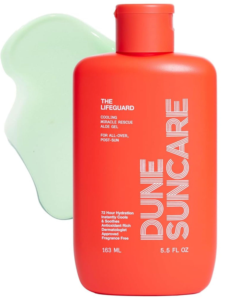 The Lifeguard Aloe Vera Sunburn Gel – After Sun Protection for Sunburn Relief with Minty Cooling – Fast-Absorbing Formula for Sun-Exposed Skin – Vegan, Non-Sticky, Hydrating Formula (5.5 Fl Oz) - BeesActive Australia