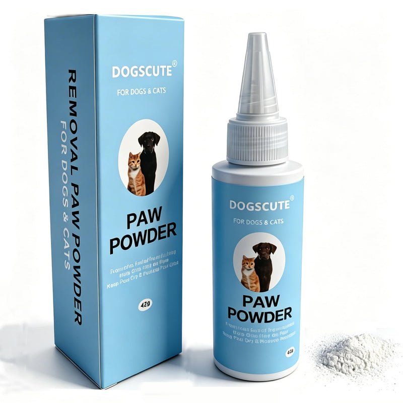 Dog Paw Balm Powder, Yeast Infection Treatment for Dogs, Paw Cleaner for Dogs & Cats, Prevent Cracked Pads and Toes