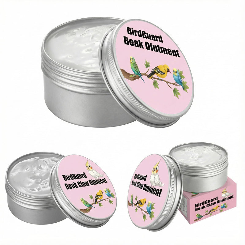 XANADU Bird Ointment - Beak Balm & Claw Moisturizer for Dry, Peeling, Cracked Beaks and Rough Claws | Natural Beak Conditioner for Budgies, Parakeets, Cockatiels, Finches & Lovebirds (Mini Size) Mini Size