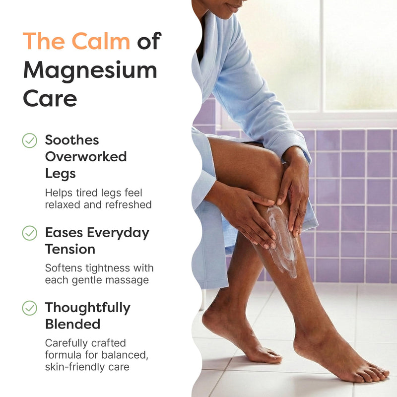ZenToes Magnesium Cream with Arnica | Relaxation Support & Moisturizing Foot Cream for Legs & Calves | Magnesium Lotion for Feet & Sleep Support | Relaxing Nighttime Foot Balm | 4.2oz 4.2 Ounce (Pack of 1)