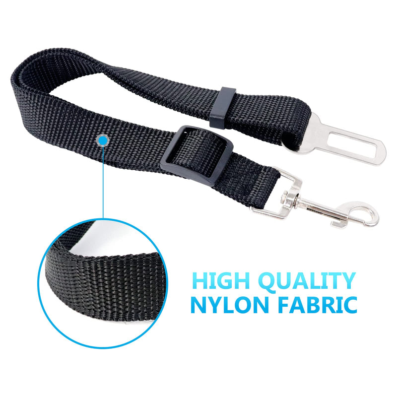 Redamancy seat belt for dog car, dog belt for car, dog seat belt for car, adjustable dog belt, maximum safety for all dog breeds and cats. 65CM - BeesActive Australia
