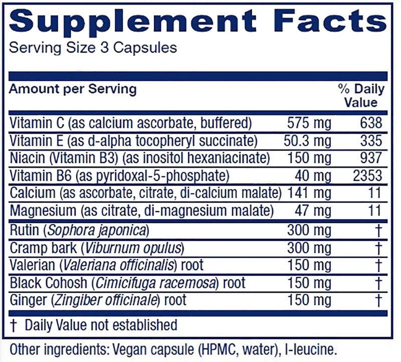 Vitanica Cramp Relax, Menstrual Support, Vegan, 15 Capsules 15 Count (Pack of 1)