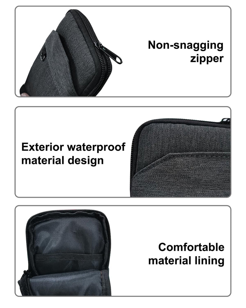 Carrying Bag for Apple Vision Pro-Accessories with high quatility bag,tool,water-poor,all around-protect, Vision pro case only compatible witt Apple vision pro battery - BeesActive Australia