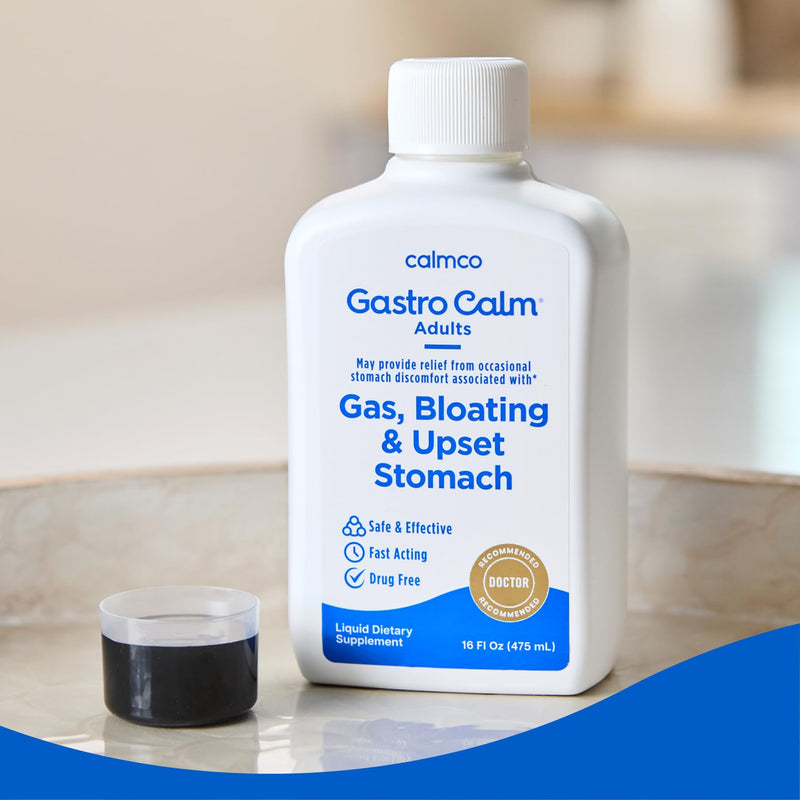 Gastro Calm, Liquid Dietary Supplement, Activated Charcoal, May Relieve Gas, Bloating, and Upset Stomach*, Pure and Allergen-Free. - BeesActive Australia