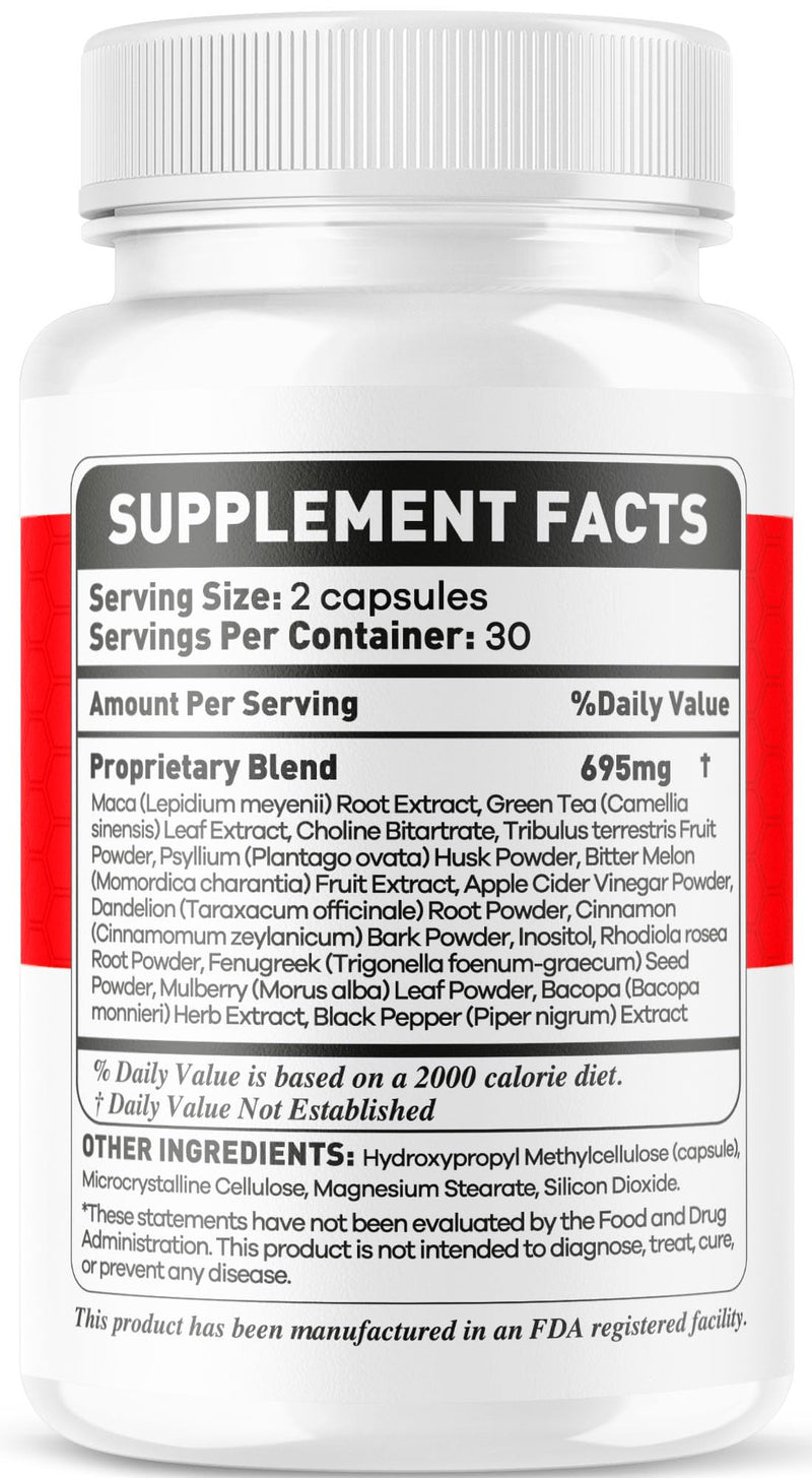 (3 Pack) Glyco Ultra - Glyco Ultra Optimizer Capsules, GlycoUltra Support Advanced Formula Premium Pills Maximum Strength All Natural Vitamins for Overall Health & Wellness, 180 Capsules for 3 Months