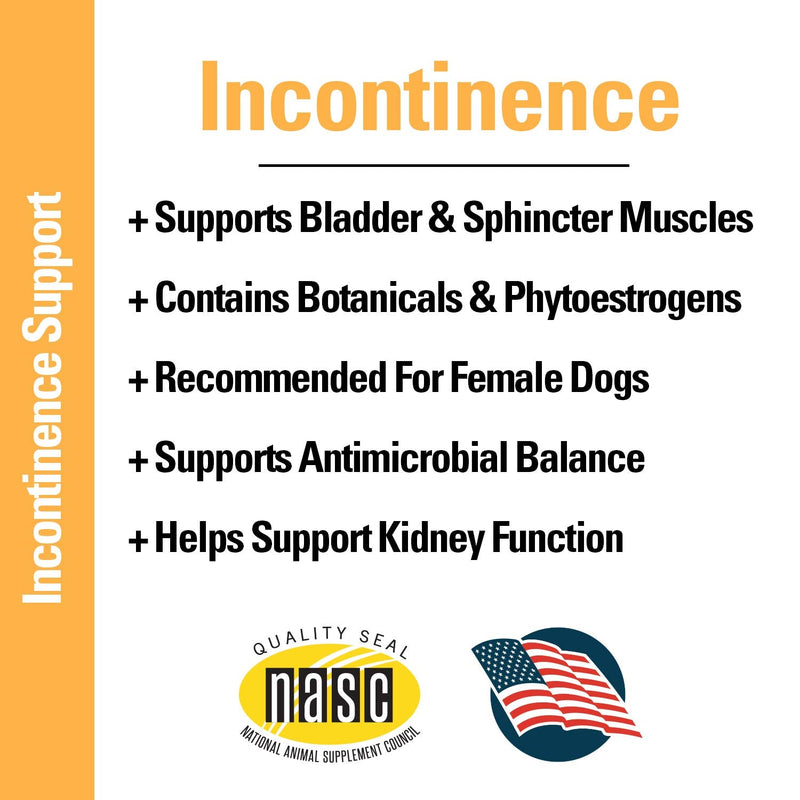 Vet Classics Bladder, Incontinence Support Dog Supplement – Supports Bladder Health for Dogs, Helps With Pet Incontinence – Includes Phytoestrogens, Botanicals – Chewable Tablets – 120 Ct. - BeesActive Australia