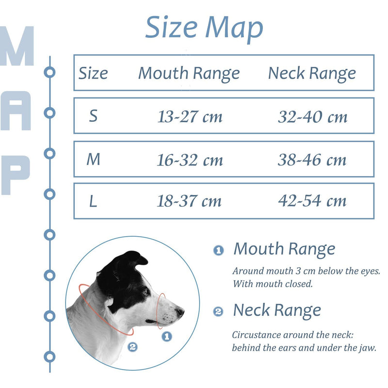 ILEPARK dog halter with padded fabric, halter collar for dogs, adjustable and pulling prevention. (L,Black) L Black - BeesActive Australia