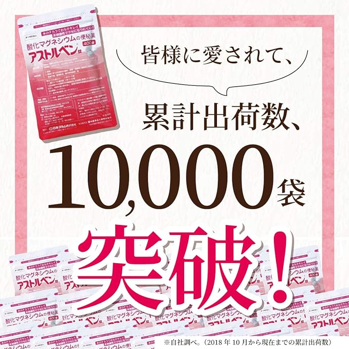 Magnesium oxide laxative Astrubene tablets 100 tablets - BeesActive Australia