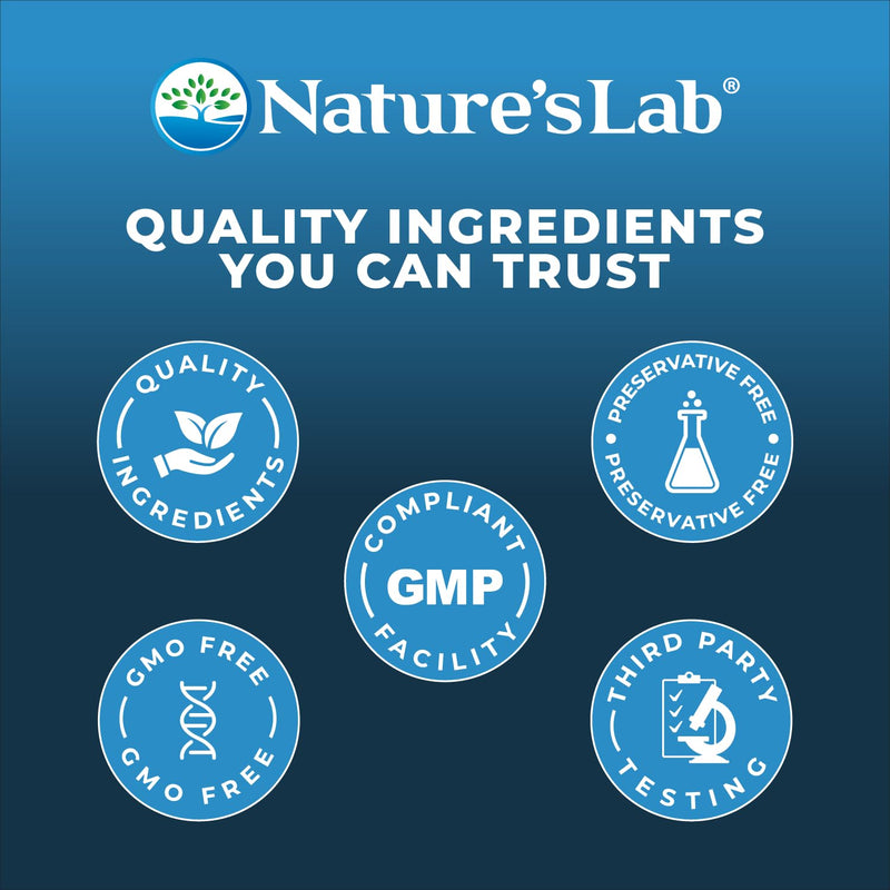 Nature’s Lab Gold Super Vitamin C 1000mg – Immune System Support – Contains Bioflavonoids Complex & Quercetin – Non-Acidic, Non-GMO, Gluten Free, Vegan – 120 Capsules (2 Month Supply)
