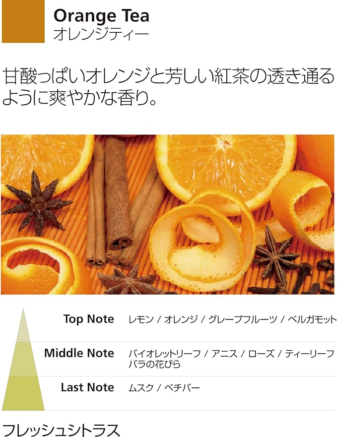 Millefiori Aroma Diffuser SELECTED (M) Orange Tea 22MDOT - BeesActive Australia