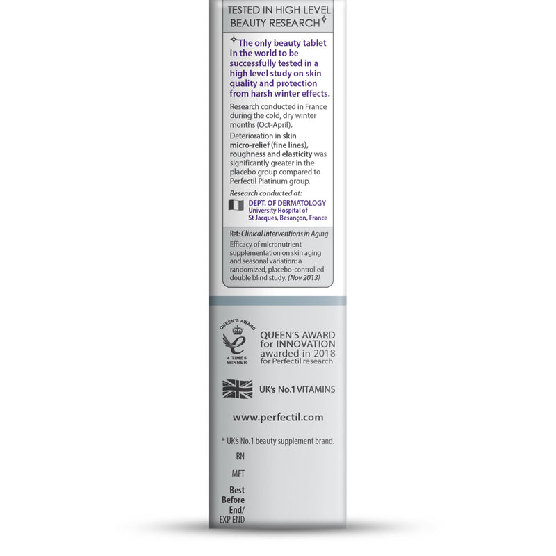 Vitabiotics Perfectil Platinum Skin Radiance 60 Tablets