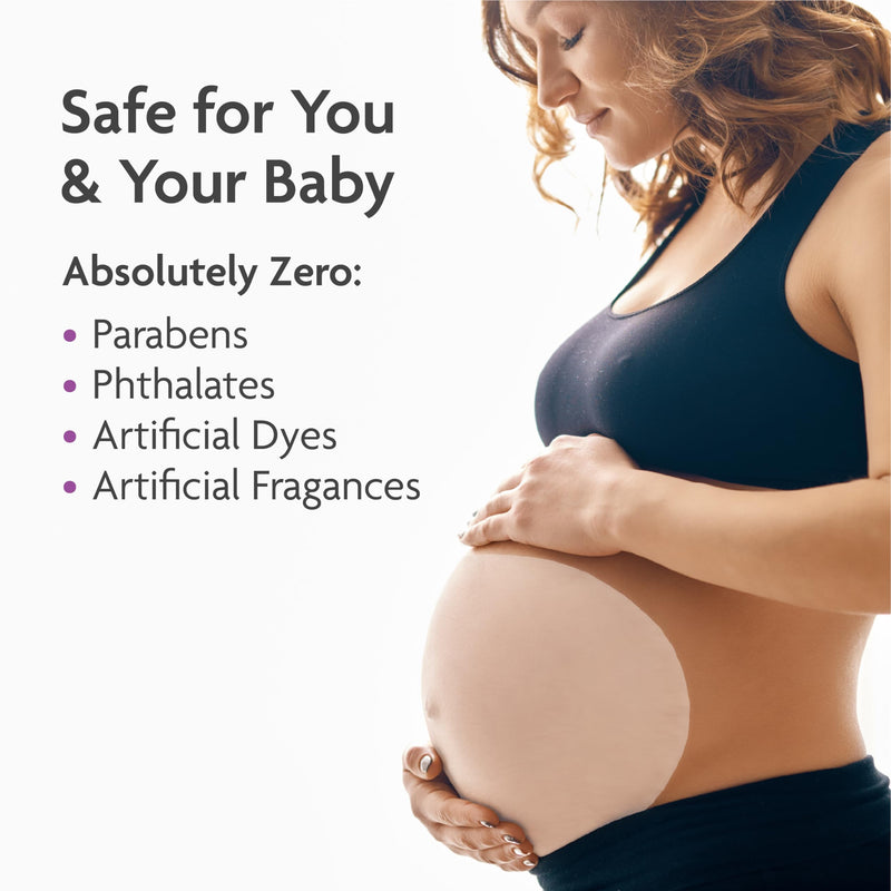 TriLASTIN Belly Masks - Belly Masks for Pregnant Women - Hydrating & Soothing for Itchy Skin - Reduces Stretch Marks - Safe for Sensitive Skin - Paraben & Phthalate-Free - Made in USA - 4 Pack - BeesActive Australia