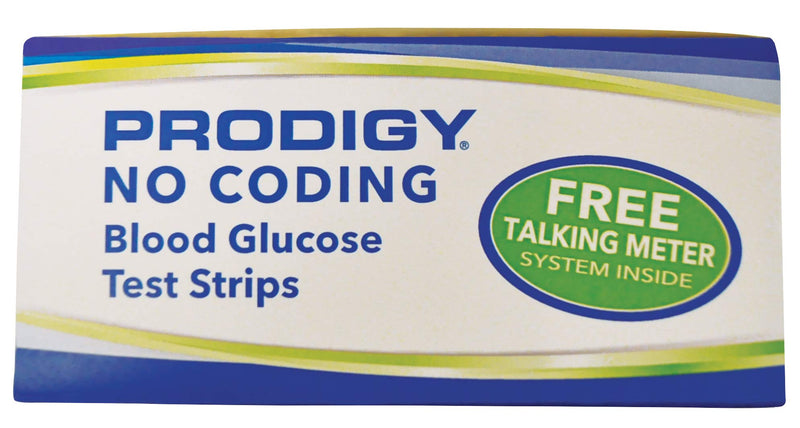Prodigy Glucose Monitor Kit - Includes Prodigy Meter, 100ct test strips, 10ct Lancets, Lancing device, Carrying Case, Log Book - BeesActive Australia