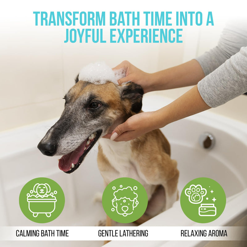Only Natural Pet Hypoallergenic Shampoo with Aloe & Oatmeal for Dogs - Moisturizing Dog Shampoo and Ultra-Nourishing Care for Dry, Itchy, and Sensitive Skin - 16.9 oz - PawsPlanet Australia