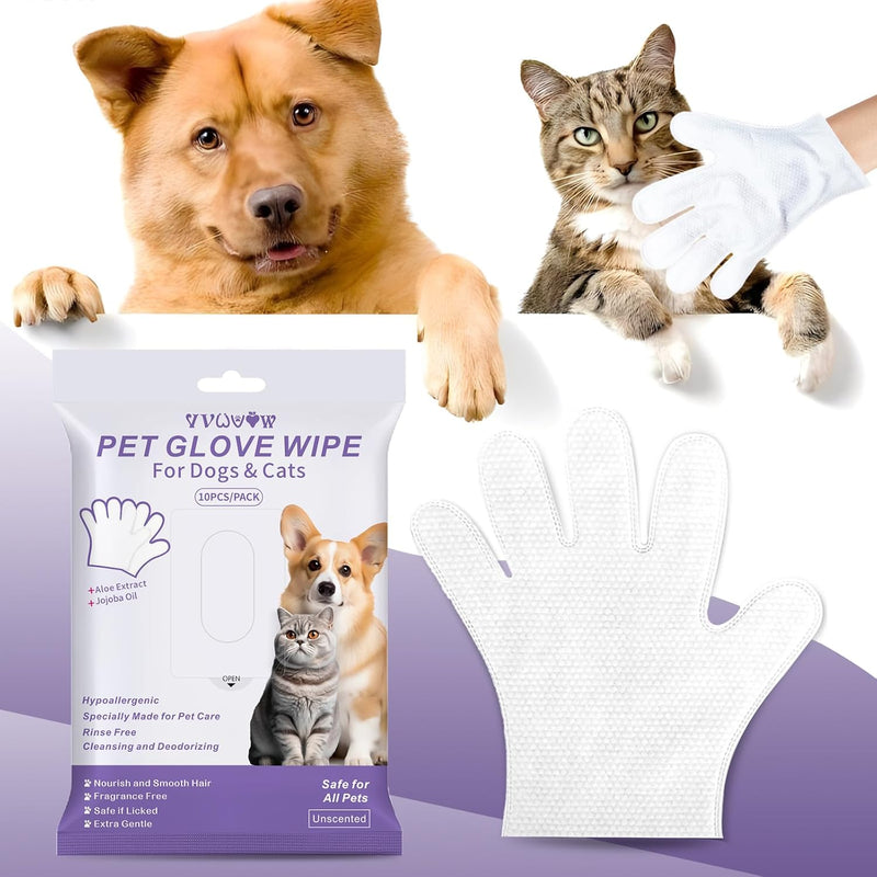 Dogs & Cats Cleaning Wipes- Cleaning, deodorizing and beautifying Bathing Wipes for Dogs and Cats，Suitable for Daily Care and Travel, no Rinse, odorless and Convenient - BeesActive Australia