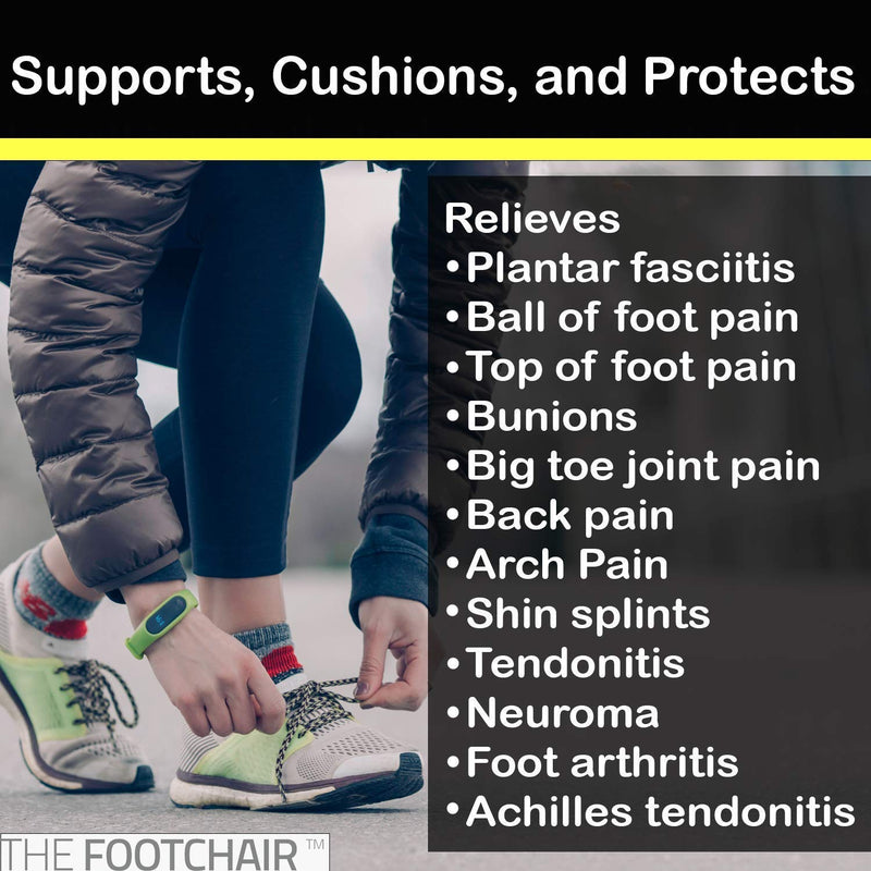 FootChair Orthotics with Pads for Adjustable Arch Height. Relieve Plantar Fasciitis and Other Foot Pain (Women’s 7-8.5 / Men’s 5-6.5) Women’s 7-8.5 / Men’s 5-6.5 - BeesActive Australia