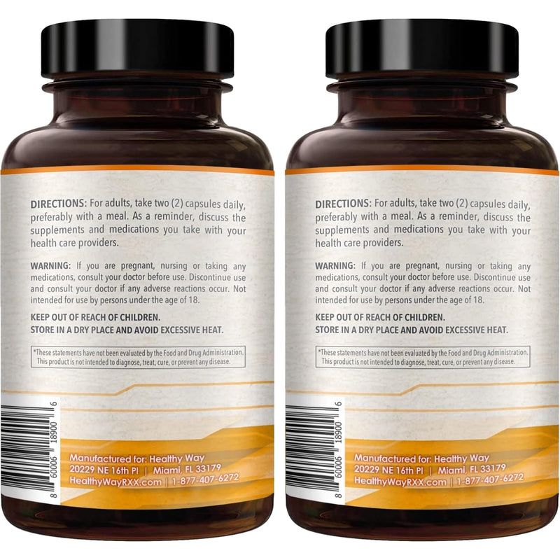 Coenzyme Q10 400mg CoQ10 Supplement - Once Daily Coq 10 400mg Powder Capsules for Healthy Heart Antioxidant and Energy Support - Non-GMO Quick Absorption Ubiquinone Q10 Coenzyme (200 Servings) 200 Count (Pack of 2)