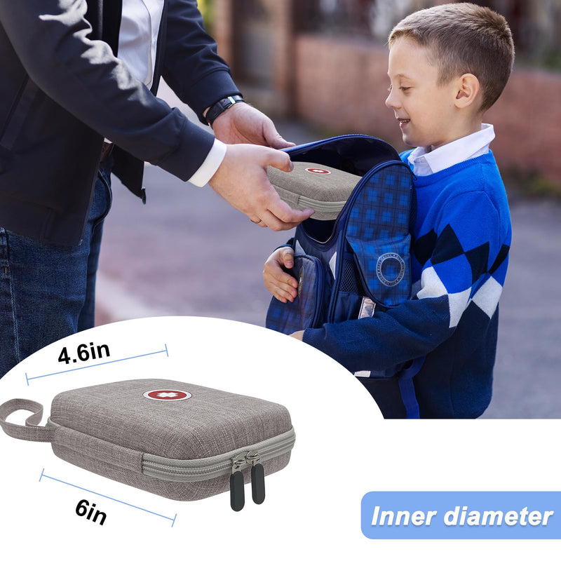 Carrying Case for Portable Nebulizer, Travel Medical Bag, Hard Emergency Medical Bag for Inhaler Spacer Case for Adults(Bag Only) - BeesActive Australia