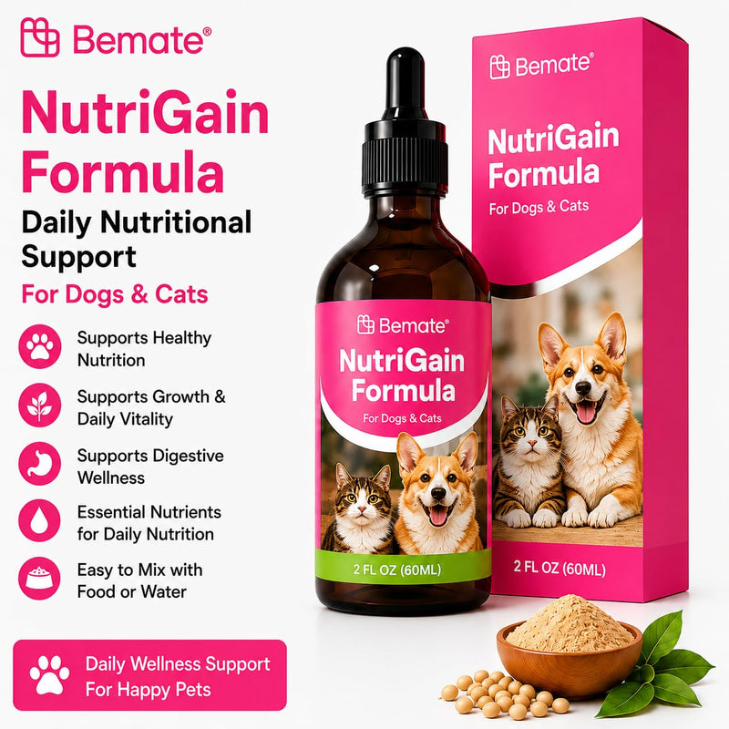 Immune Support Liquid Supplement for Dogs & Cats, Daily Wellness Drops to Support Immune Health, Healthy Growth & Development for Puppies, Kittens and Adult Pets
