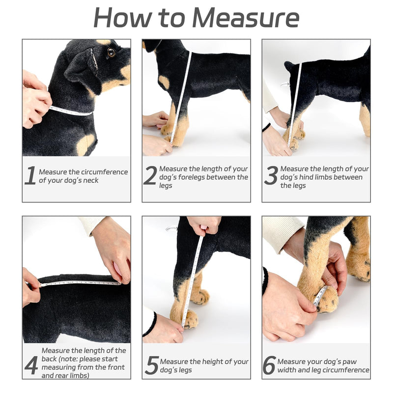 Outdoor Walking Dog Boots Dog Shoes Nonslip for Snow Rain|Dog Suspender Boots|Hiking Booties|Anti-Slip Dog Shoes|Dog Paw Boot Leggings|Waterproof Dog Boots Medium - BeesActive Australia