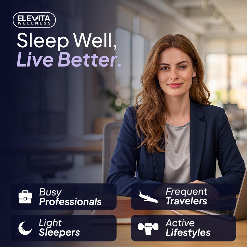Sleep Supplement Capsules with Ashwagandha, L-Theanine & B Vitamins | Supports Natural Sleep | 60 Capsules