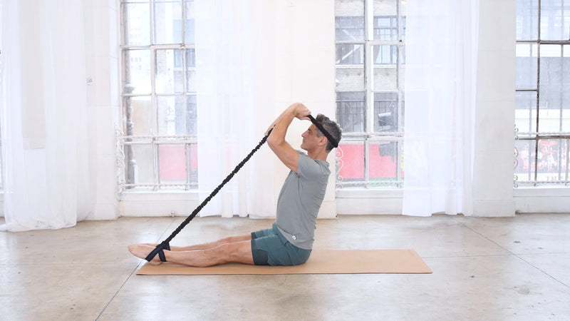 Konnections Fabric Covered Resistance Band Revolutionary Pilates Enhancement Tool for Strength, Flexibility and Precision Black - BeesActive Australia