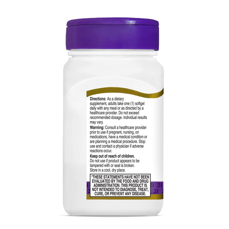 21st Century CoQ10 100mg Softgels, Heart Health Support, 90 Count | Coenzyme Q10 100 mg Fast-Release Liquid Softgels, Heart Health & Antioxidant Support, Gluten Free Supplement