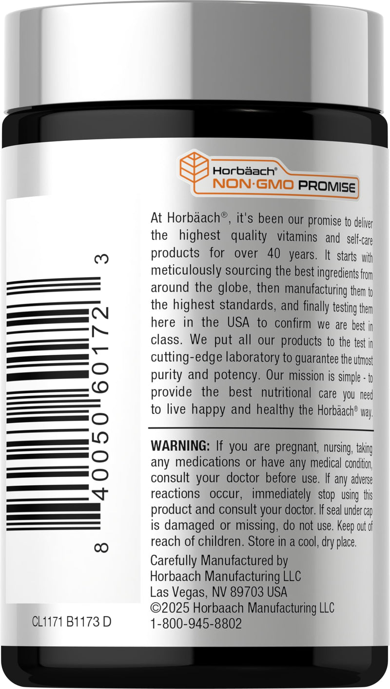 Horbäach B12 Vitamin 5000 mcg | 120 Fast Dissolve Tablets | Sublingual Methylcobalamin | Natural Berry Flavor | Vegan, Non-GMO & Gluten Free Supplement 120 Count (Pack of 1)