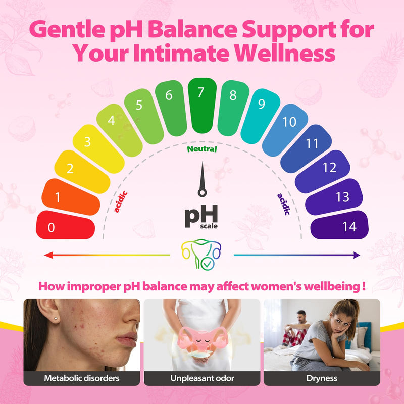Her Juicy Feminine Probiotics Gummies with Slippery Elm Supports pH Balance Gut Health & Immune System Promote Vaginal Health for Women 120 Pineapple Gummies 60 Count (Pack of 2) - BeesActive Australia