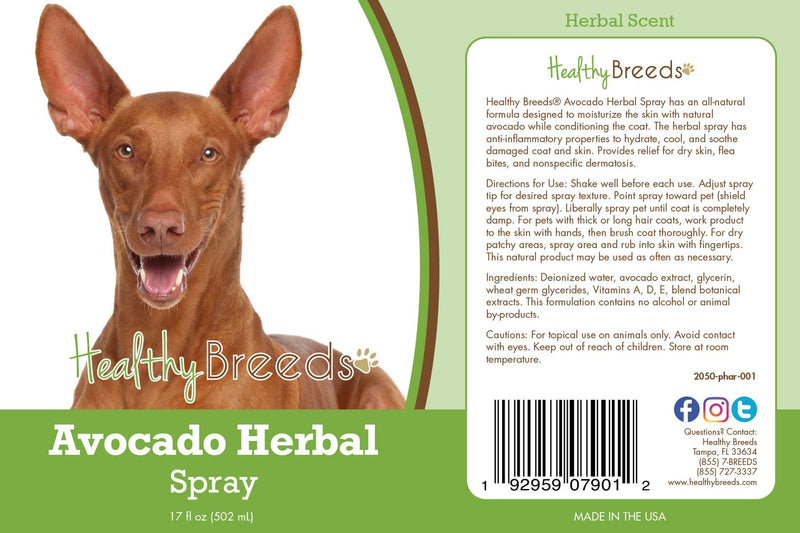 Healthy Breeds Pharaoh Hound Avocado Herbal Spray 17 oz