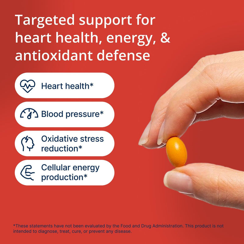 Metagenics CoQ10 ST-100, Heart & Cardiovascular Health, 60 Softgels | CoQ10 Supplement with Ubiquinone and Vitamin E, Supports Cardiovascular and Cellular Energy Health, Non-GMO 60 Count (Pack of 1)