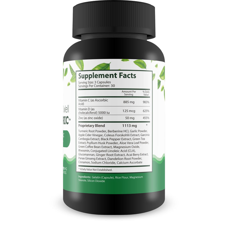 Healthy Calm & Well CDZ Gummies Capsules - Our Best CDZ Supplement Vitamin C D and Zinc - Turmeric Vitamin C D Zinc Magnesium - Our Best Calmwell Cdc Gummies Capsules Zinc Vitamin C Vitamin D Turmeric