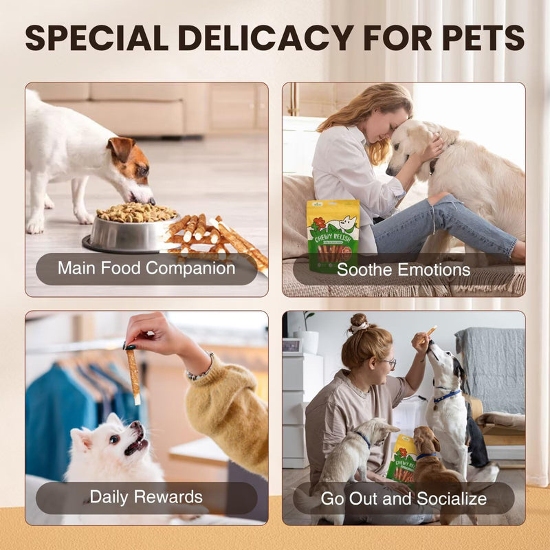Likable High-Protein Chicken-Wrapped Chew Sticks for Dogs – Grain-Free Dental Treats with Real Meat, Low-Fat Puppy & Adult Snacks, Portable Training Rewards 7.05 oz（Pack of 1） chicken wrapped twist stick 7.05 Ounce (Pack of 1)