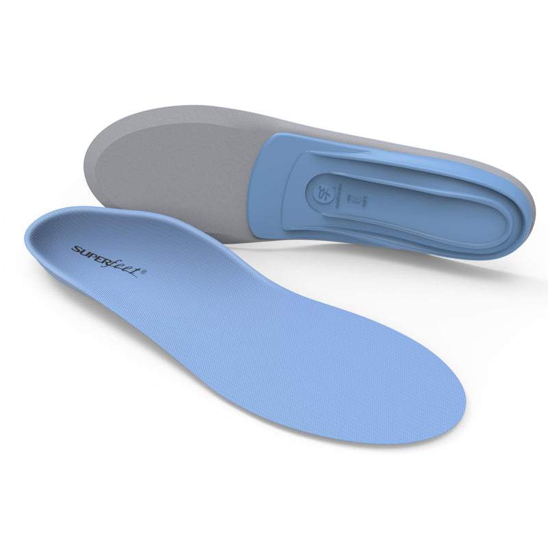 Superfeet All-Purpose Support Medium Arch Insoles (Blue) for Active Lifestyle with Medium Arch Support - Men 9.5-11 / Women 10.5-12 - BeesActive Australia